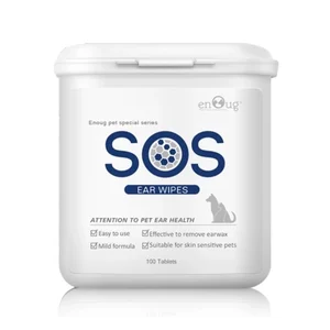 پد تمیز کننده گوش سگ و گربه sos