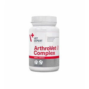 قرص مکمل سلامت مفصل سگ و گربه Arthrovet Complex برند Vet Expert وت اکسپرت مناسب نژاد کوچک