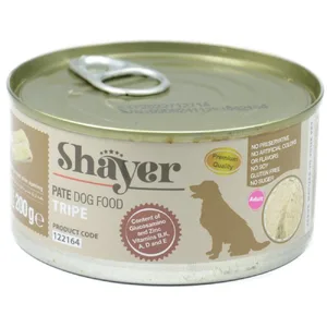 کنسرو پته سیرابی سگ 200 گرمی شایر