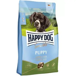 غذا خشک سگ هپی داگ پاپی سنسیبل طعم بره و برنج puppy lamb & rice