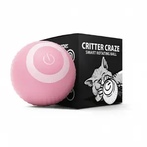 اسباب بازی توپ هوشمند گربه شاون SHAWN Critter Craze Smart Rotating Ball