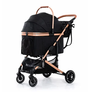 کالسکه 3 کاره لاکچری حمل سگ و گربه BELLIVUE