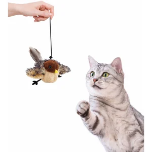 اسباب بازی گربه پرنده صدا دار