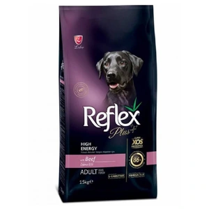 غذا خشک سگ بالغ رفلکس پلاس مدل های انرژی طعم گوشت 3 کیلویی | reflex high energy 3kg