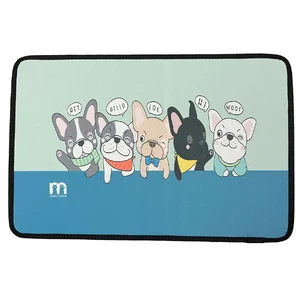 مت زیر ظرف آب و غذا می پت طرح فرنچ بولداگ