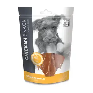 تشویقی سگ نواری مرغ mpets chicken snack long