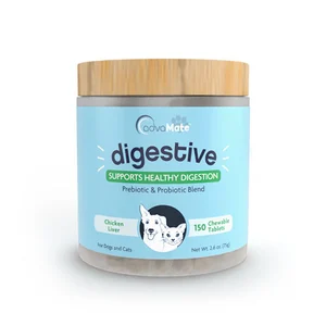 مکمل پروبیوتیک تقویت کننده گوارش سگ و گربه ادواکر  advacare digestive