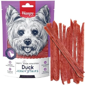 تشویقی سگ ونپی مدل نواری اردک Duck Jerky Strips