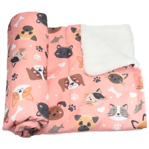 پتو طرح پترن سگ و استخوان