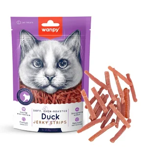تشویقی ونپی گربه طعم اردک Wanpy Duck Jerky Strips