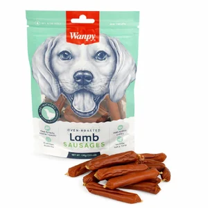 تشویقی سگ ونپی سوسیس بره lamb sausages
