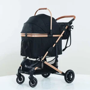 کالسکه 3 کاره لاکچری حمل سگ و گربه BELLIVUE