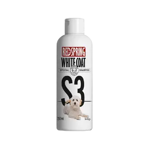 شامپو سگ موهای سفید و روشن رد اسپرینگ