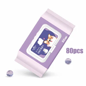 دستمال مرطوب مخصوص حیوانات خانگی میشیو meishiyu