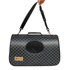 کیف شانه ای پتیوو مدل استلا طرح Plaid طوسی