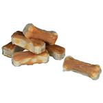 تشویقی دنتال سگ تریکسی مدل استخوان با روکش مرغ trixie chewing bones