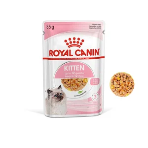 پوچ بچه گربه کیتن رویال کنین Royal Canin Kitten in gravy
