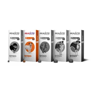 قرص ضد کک و کنه سگ براوکتو هلندی bravecto وزن 4.5 تا 10 کیلوگرم