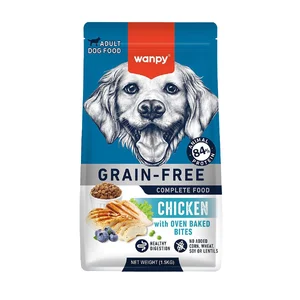 غذای خشک سگ بالغ ونپی با طعم مرغ Wanpy dog food chicken