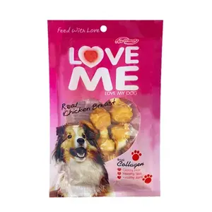 تشویقی دنتال سگ لاومی دمبل مرغ فلورایدی