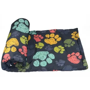 پتو طرح پنجه رنگی